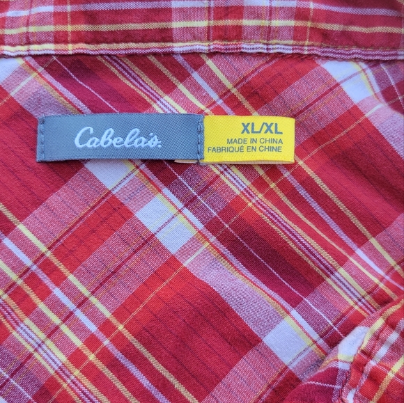 Cabelas Button Down Shirt - Picture 4 of 6